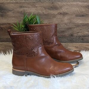 Rockport Perforated Ankle Boots